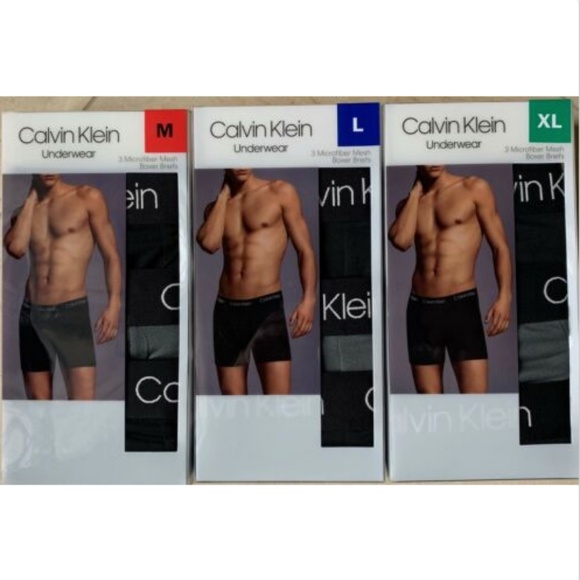 Calvin Klein Other - 3 Pack Calvin Klein Men's Boxer Brief Underwear Calvin Klein Other - 3 Pack Calvin Klein Men's Boxer Brief Underwear
